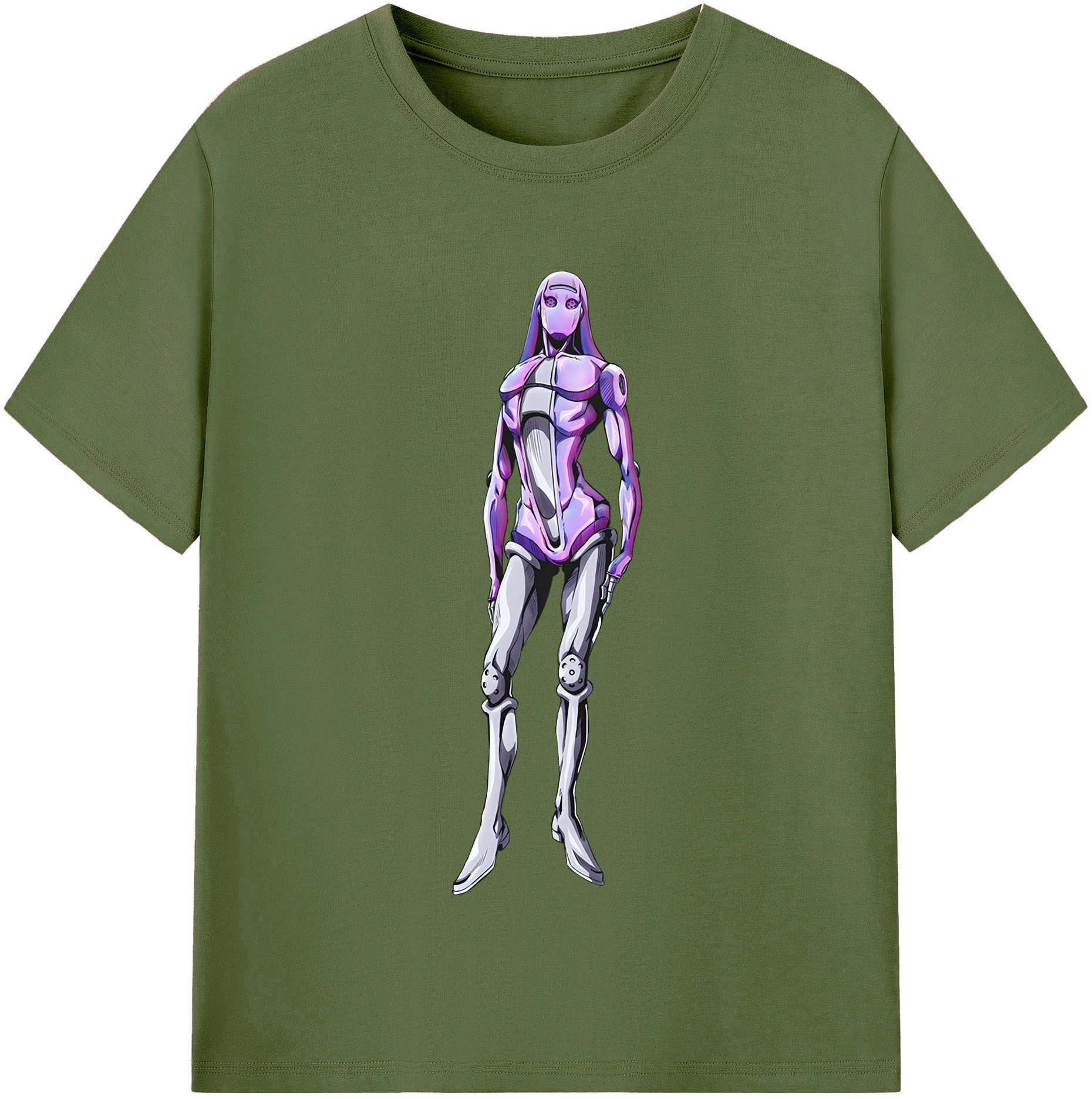 （画像用） ジョジョの奇妙な冒険 JoJo's Bizarre Adventure 綿100％半袖Tシャツ（フロントプリント）